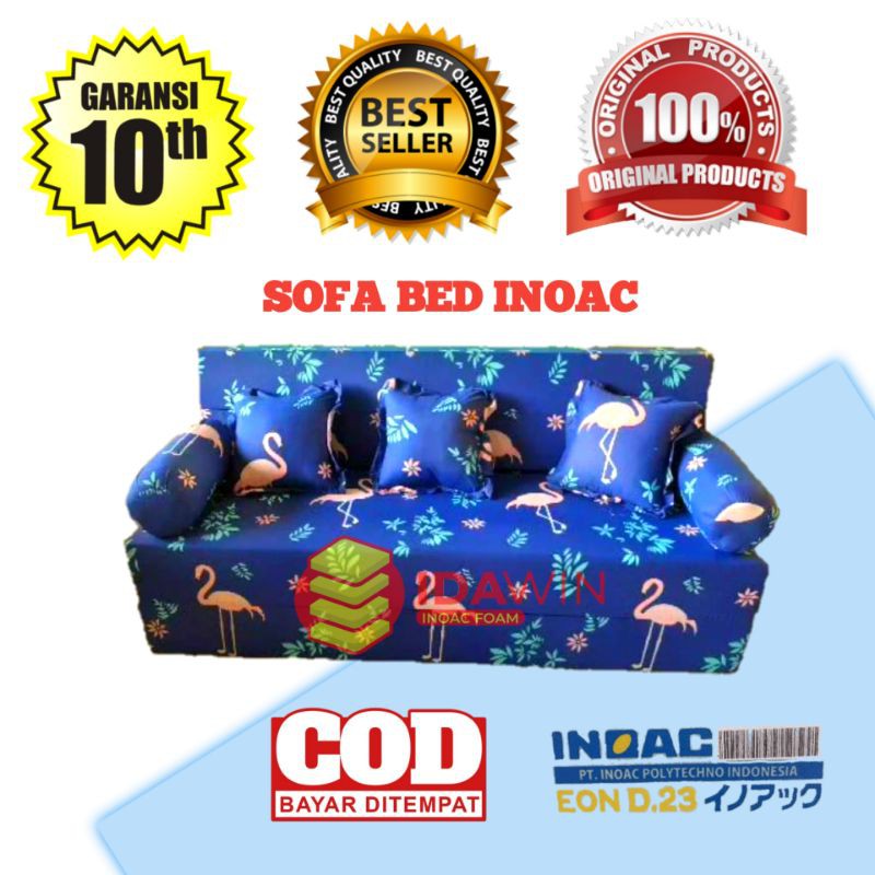 SOFABED INOAC Original GARANSI RESMI 10 TAHUN / SOFA BED NO 1, 2, 3, 4, 5