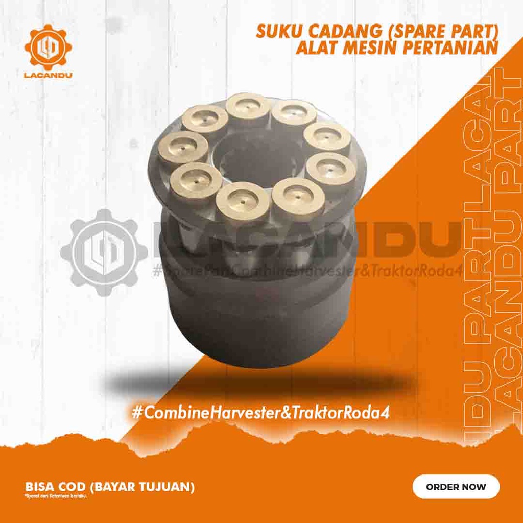 KA CYLINDER / PELURU HST KUBOTA DC 60 32721-35040  (BIASA) UNTUK COMBINE HARVESTER LACANDU PART
