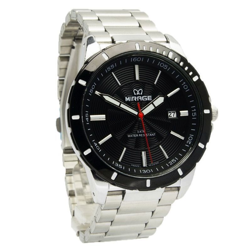 JAM TANGAN PRIA MIRAGE ORIGINAL garansi resmi 8549M