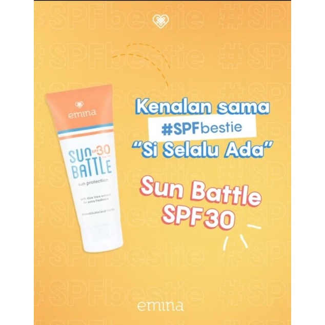 EMINA SUN SPF 30 BATTLE