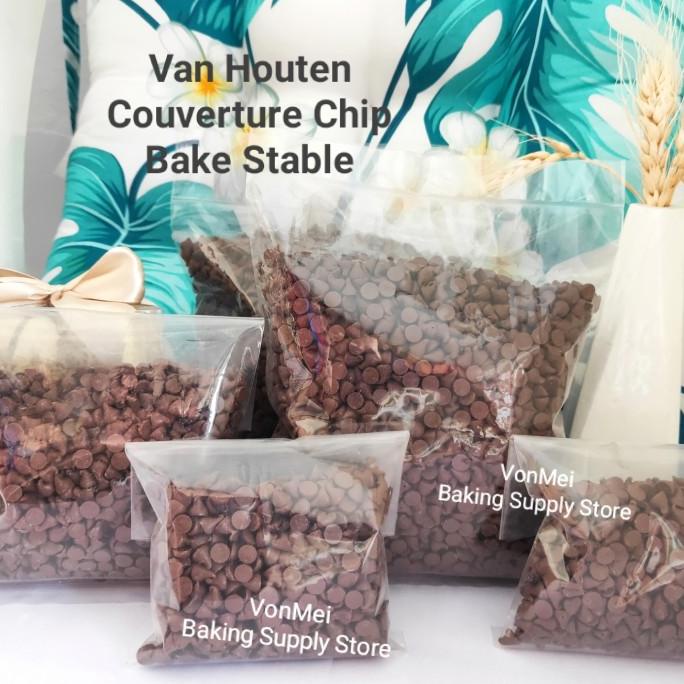 

VAN HOUTEN Bake Stable Dark Choco Chocolate Chip Chips 200 gr Repacked SALE Kode 867