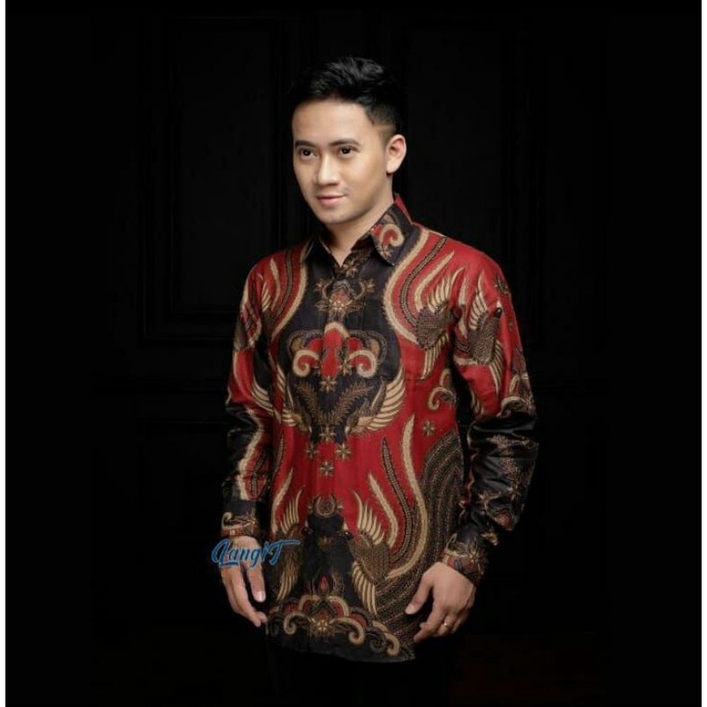 BATIK PRIA LENGAN PANJANG Kemeja batik pria lengan panjang M L XL XXL XXXL