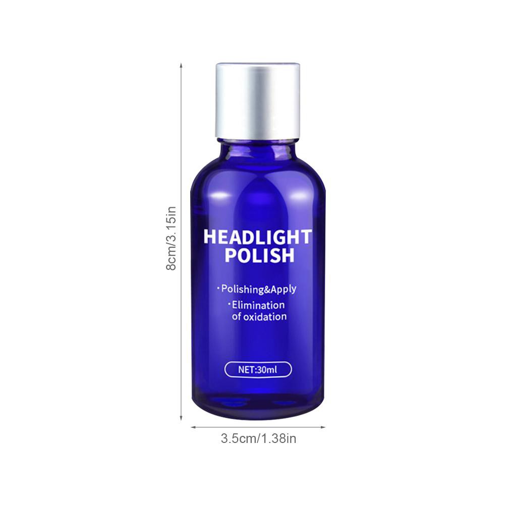 Cairan Pemutih Lampu Mobil Headlight Polish Repair Coat 30ml - LE01646