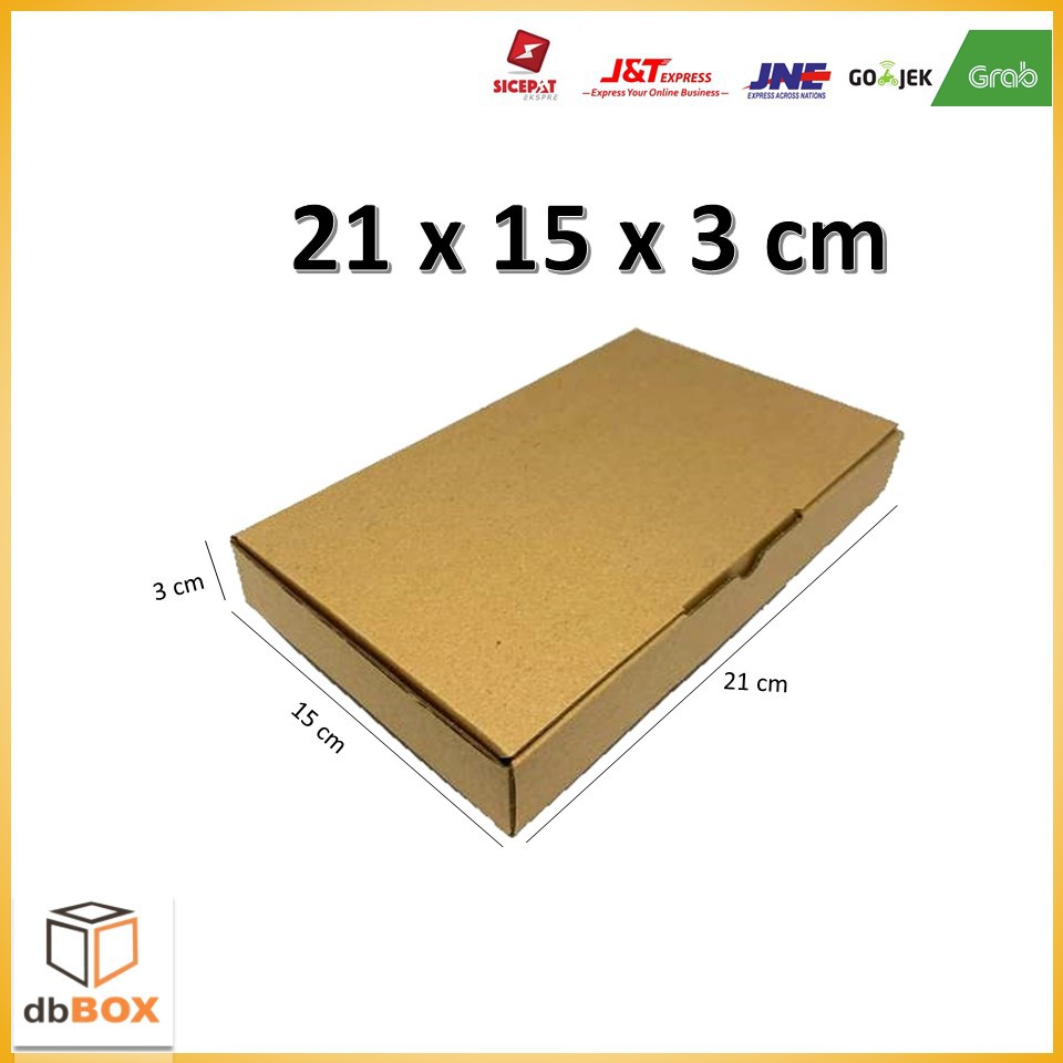 

Kardus 21x15x3 cm | Box Die Cut & Easy Usage | Box Pizza