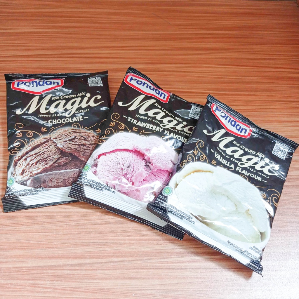 

Pondan Magic Ice Cream Mix All Variant 75G