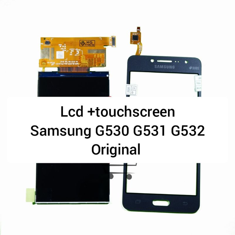 LCD TOUCHSCREEN SAMSUNG G530 G531 G532 J2 PRIME DAN GRAND PRIME FULLSET ORIGINAL