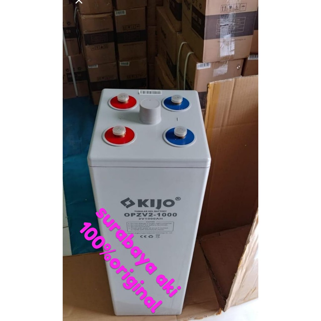 BATERRY KIJO OPZV2 GEL 2V 1000AH 2VOLT