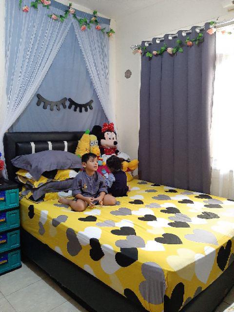 Sprei Set Katun Premium Minimalis