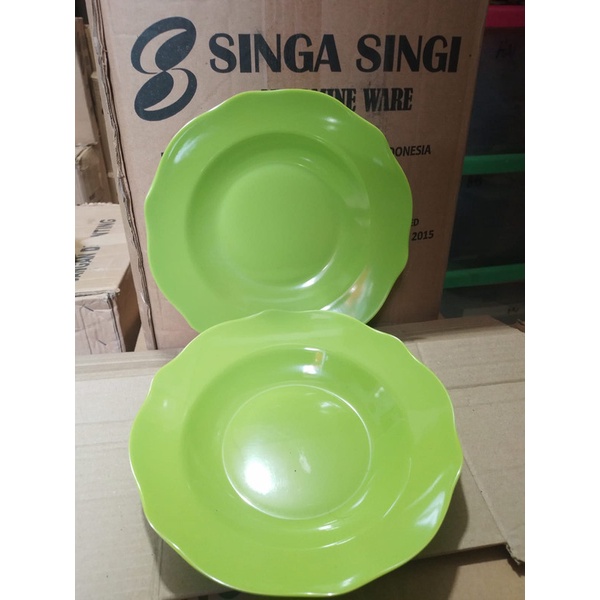 Piring Melamin Melamine Bentuk Decagon PBD-9GL PBD9GL SingaSingi