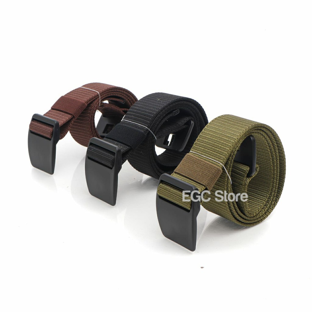 IKAT PINGGANG PRIA SABUK KATUN CANVAS GESPER PRIA MEN BELT TACTICAL - DSN KLIP