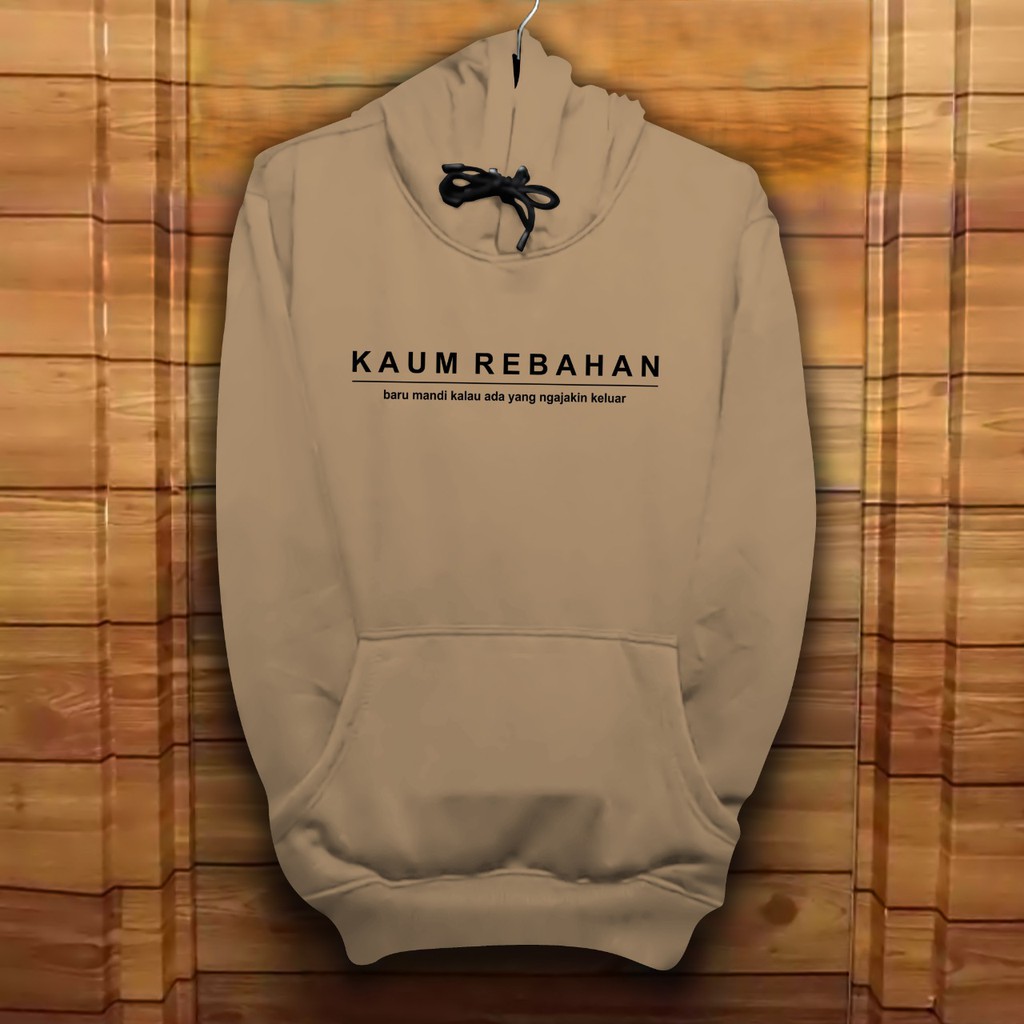 Bisa COD Hoodie Pria / Hodie Pria  / Jaket Pria Kaum Rebahan Jumper Pria Bahan Fleece UK L-XL