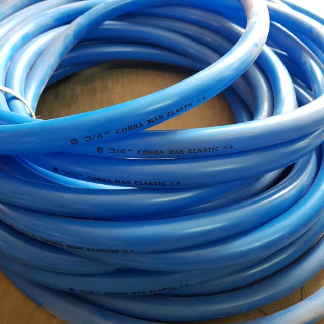 SELANG AIR ELASTIS 3/4&quot; MERK COBRA MAS PER METER METERAN