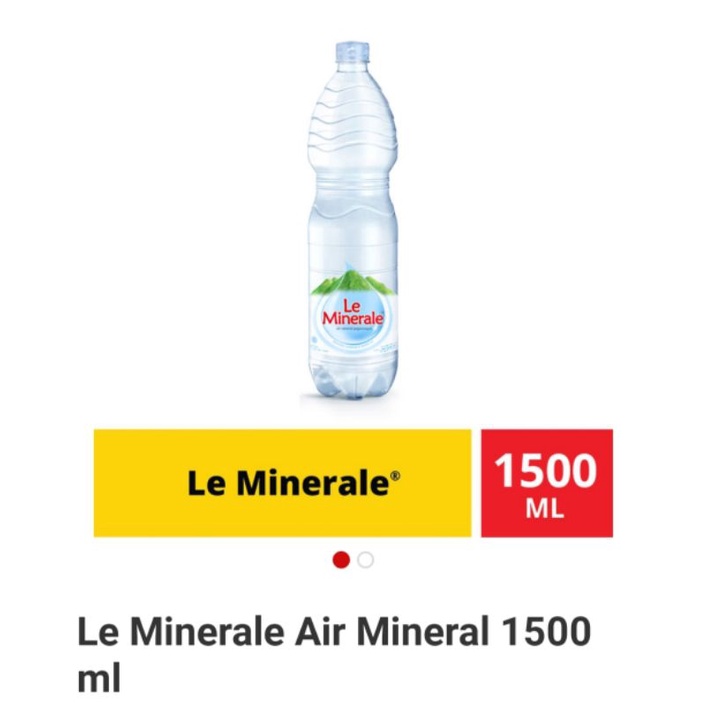 

Le Minerale 1500 ML Dus