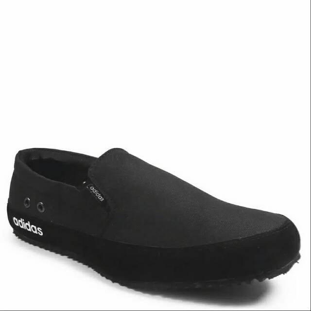 SEPATU SLOP PRIA TERMURAH ADIDAS MASTER CASUAL SLIP ON KULIAH KERJA KANTOR SANTAI FORMAL