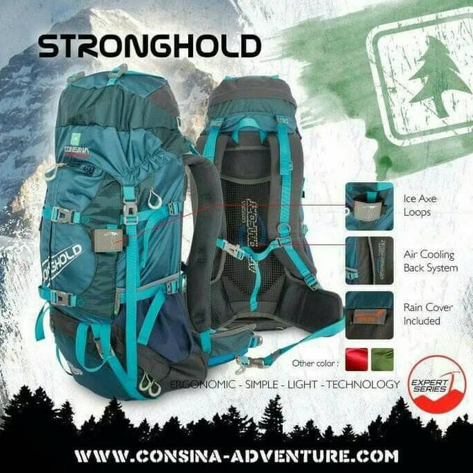 Carrier / Tas Gunung Consina Stronghold 50 L
