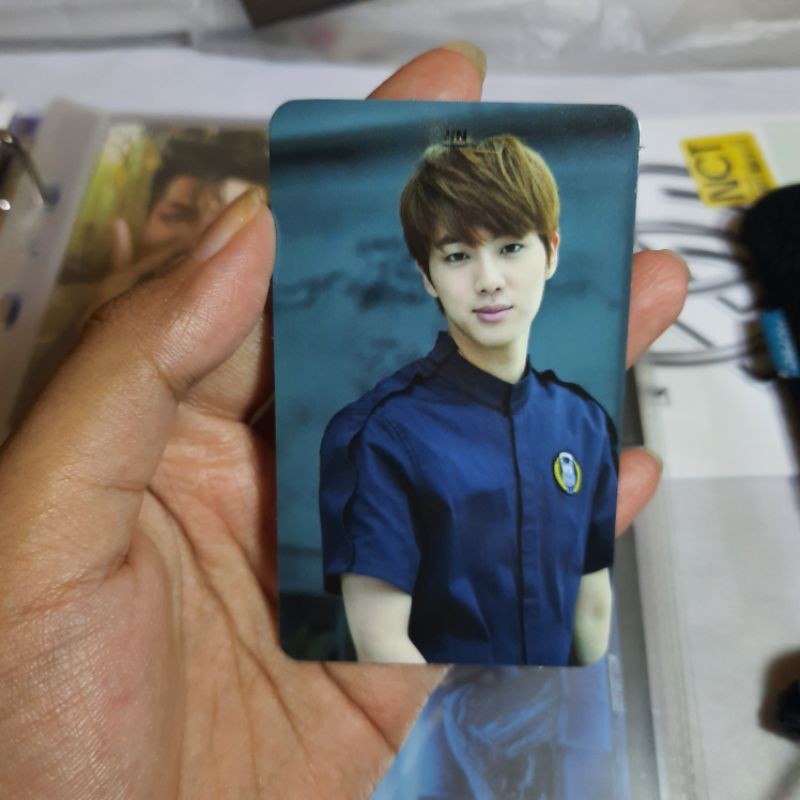 booked Photocard pc seokjin jin orul
