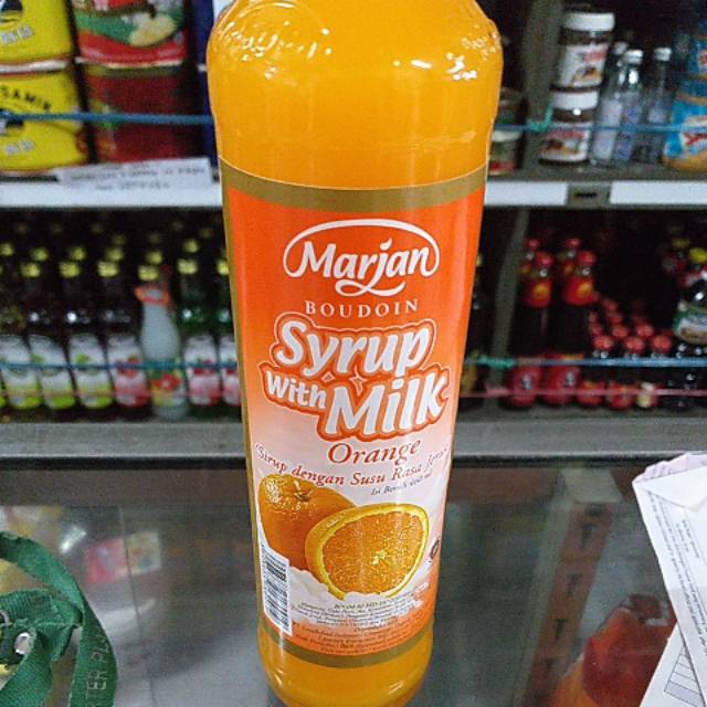 Marjan Jeruk Susu Syrup Orange With Milk 460ml Indonesia