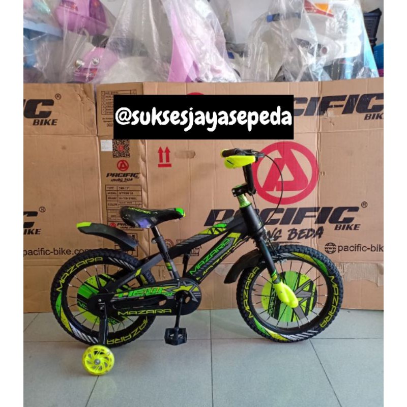 Sepeda anak BMX 16 Mazara 2233 ban 2.4