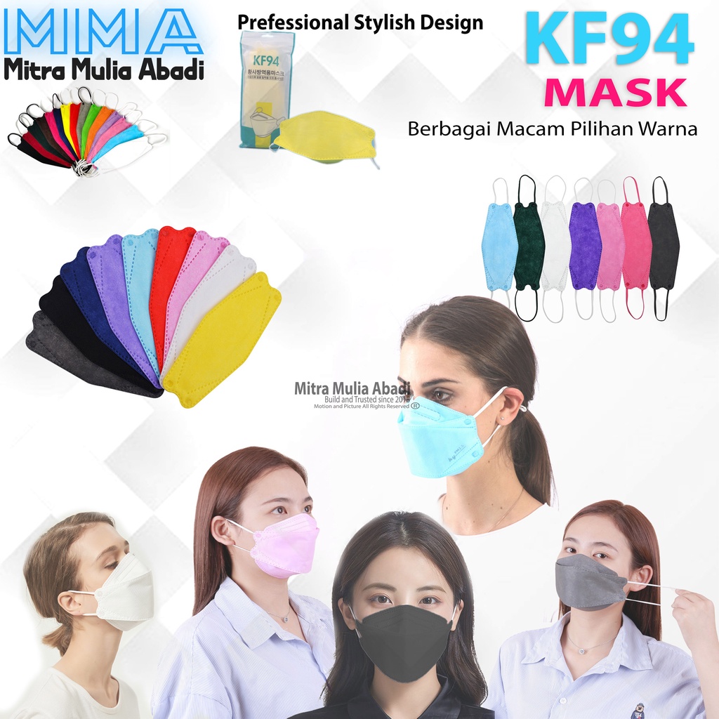 Masker KF94 Korea Style 10 PCS I Masker 4Ply Medis Korea Style KF94