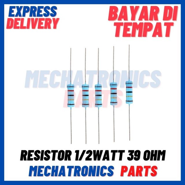 RESISTOR 1/2WATT 82OHM