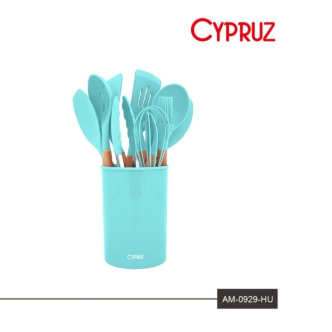 Cypruz Premium Silicone Kitchen Utensil Set 11pcs AM-0929