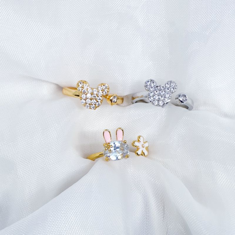 Cincin anak Remaja new fashion korea uniq rabbit all size