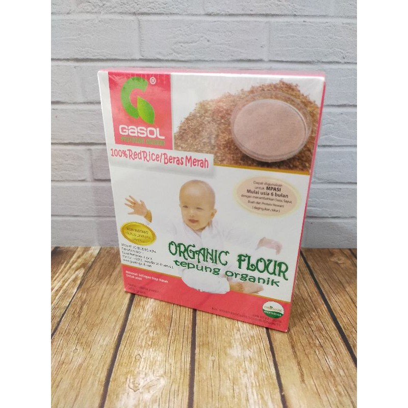 TEPUNG GASOL BERAS MERAH