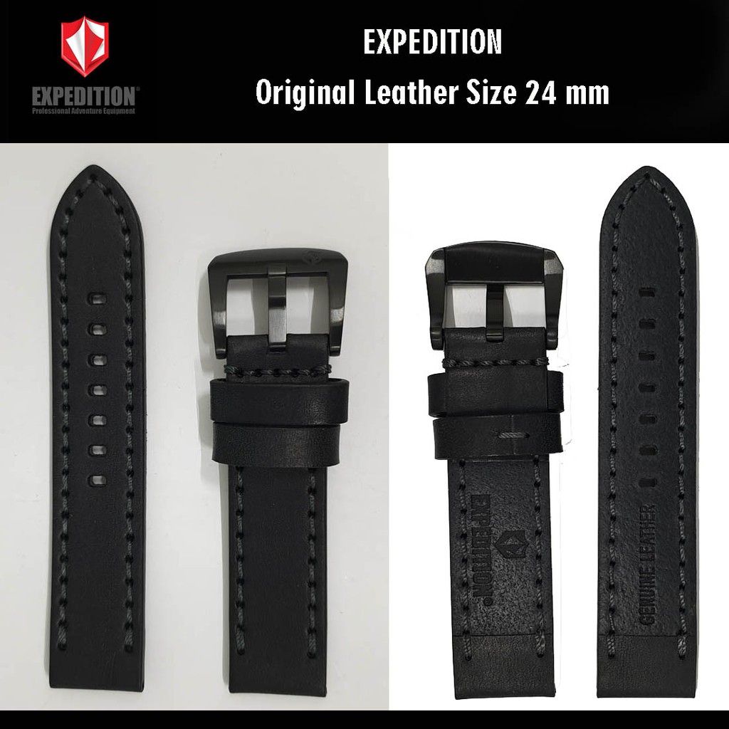 Kulit Expedition Leather Warna Hitam Original