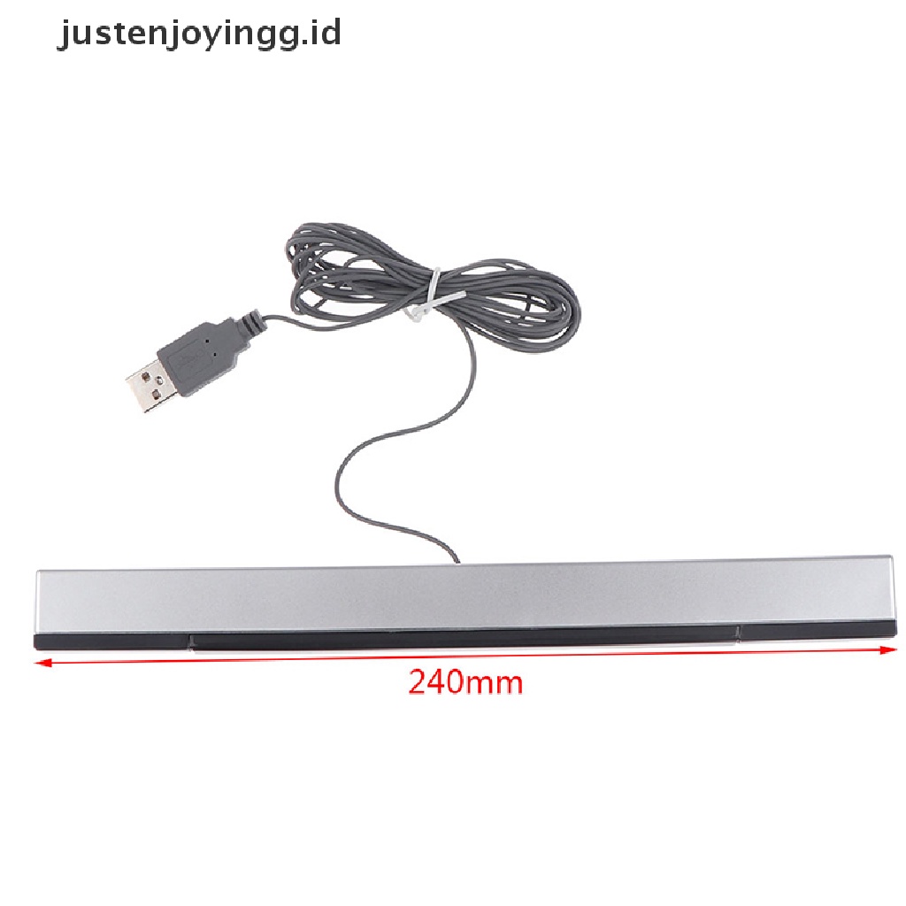 Sensor Bar Penerima Sinyal IR Kabel USB Plug Pengganti Untuk Nitendo