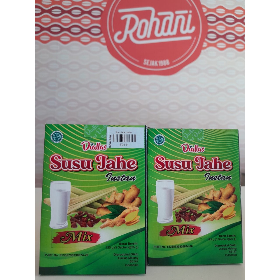 

Susu Jahe Diallas