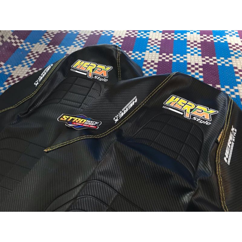 Sarung jok Herex Style Megapro Tiger  Vixion Verza  Tiger Revo
