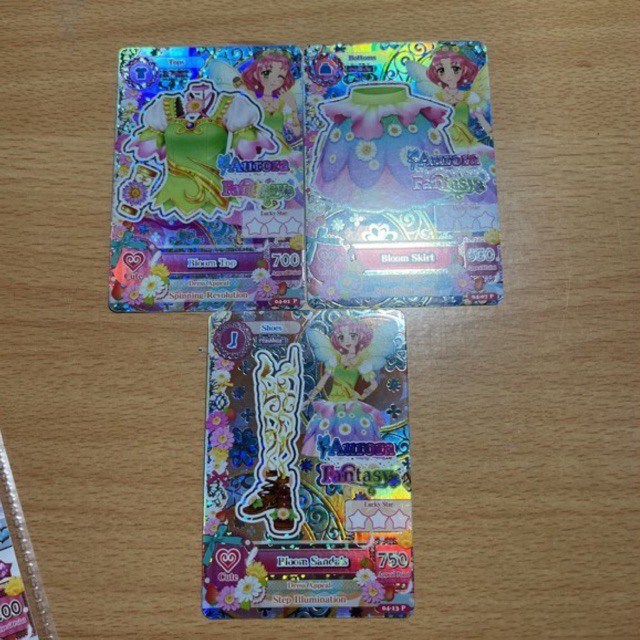 Aikatsu Premium Card Sakura ori set