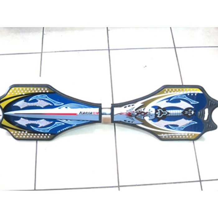 RIPSTICK SKATEBOARD RODA DUA WAVEBOARD SWAYBOARD 2 WHEEL ROCKET KANSA