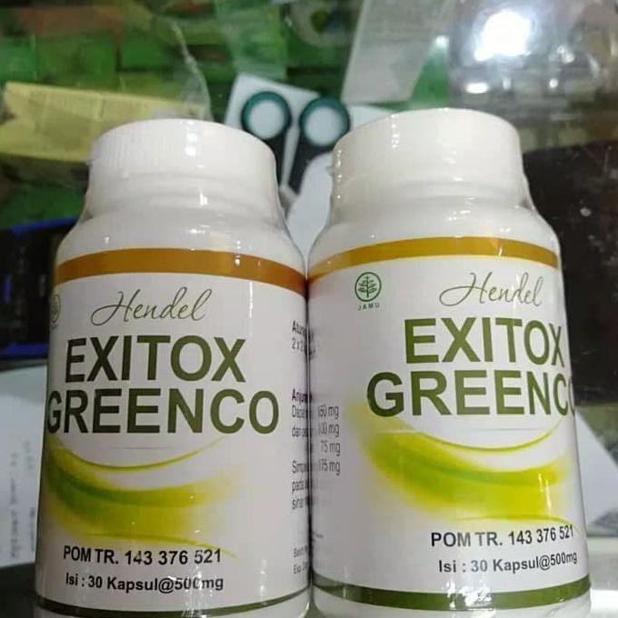 Diet Original-Asli-K741R9W- Hendel Exitox Greenco/Exitoc Asli Obat Diet/Pelangsing Badan Herbal