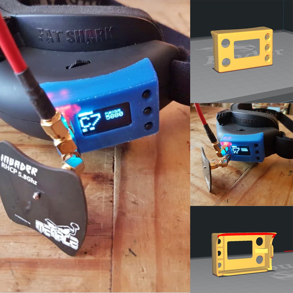 Furious FPV True-D V3 Case for Fatshark Attitude V3 Goggles