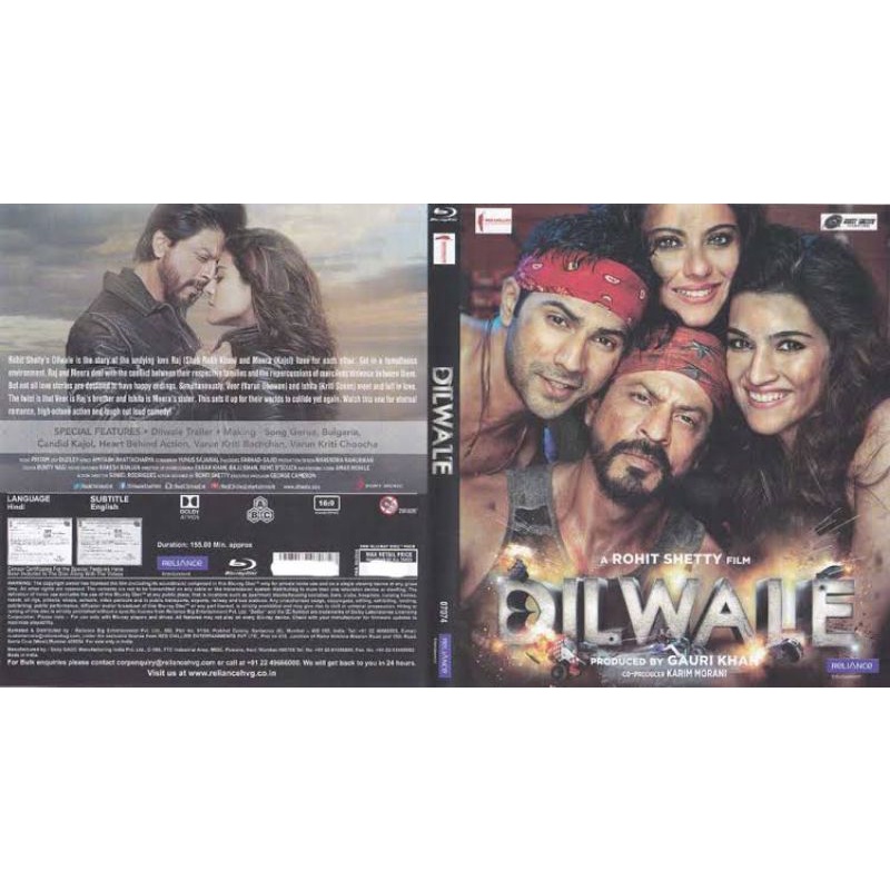 Kaset Film DILWALE