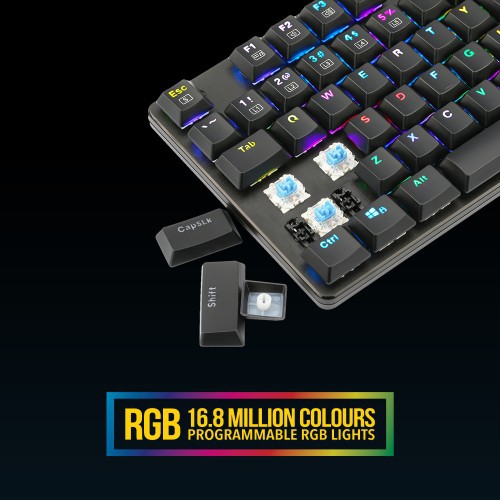 Keyboard Gaming Armaggeddon SMK-12R RGB KESTREL - SMK12R KESTREL