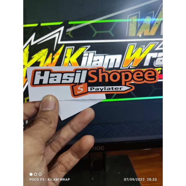 

STIKER HASIL SHOPEE PRINT CUTT