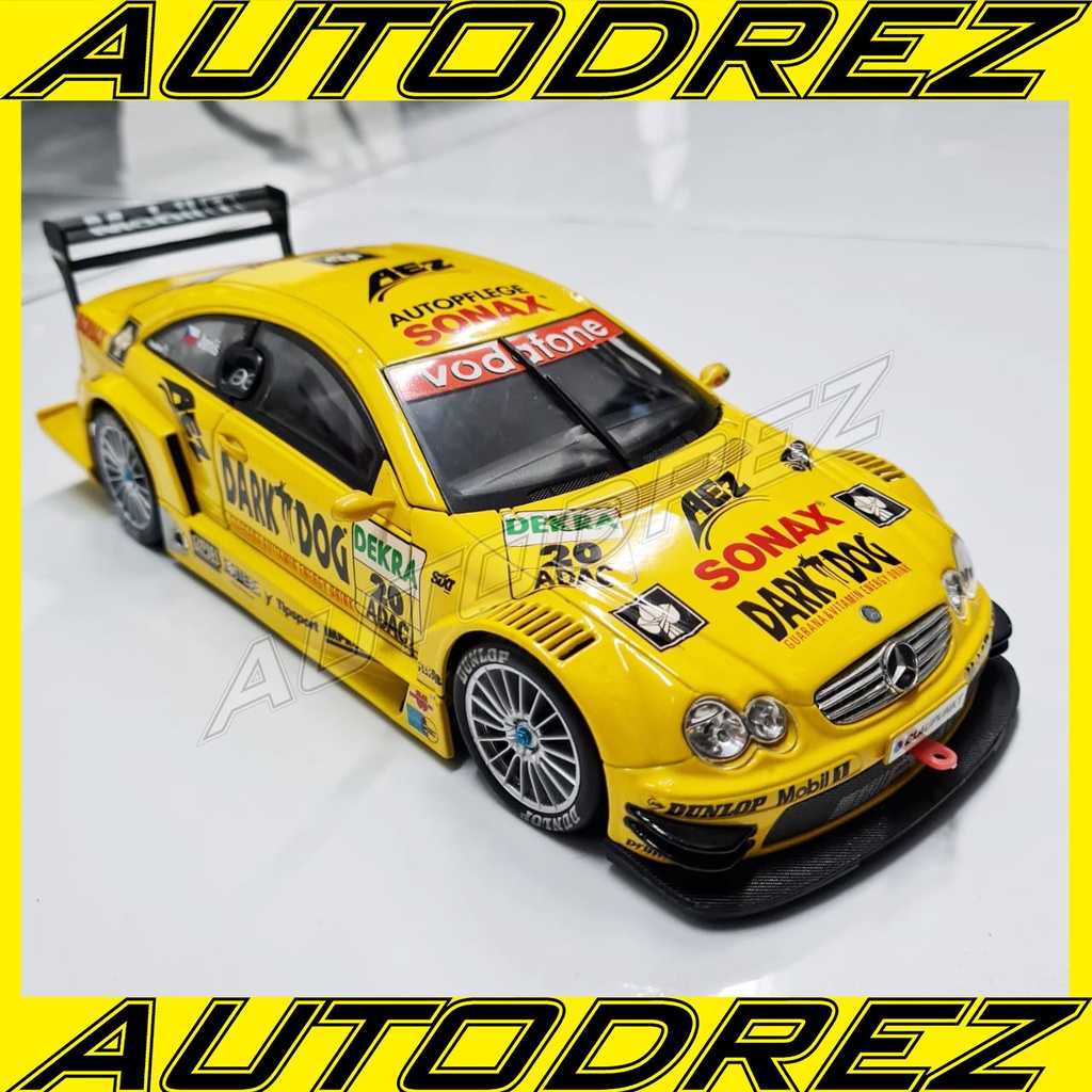 Diecast Maisto Miniatur Mobil 1:18 Mercy Mercedes CLK DTM W209 Termurah