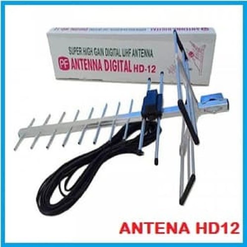 [PROMO] ANTENA TV PF HD12 HD-12 DIGITAL OUTDOOR ANTENA LUAR FREE KABEL 10 METER