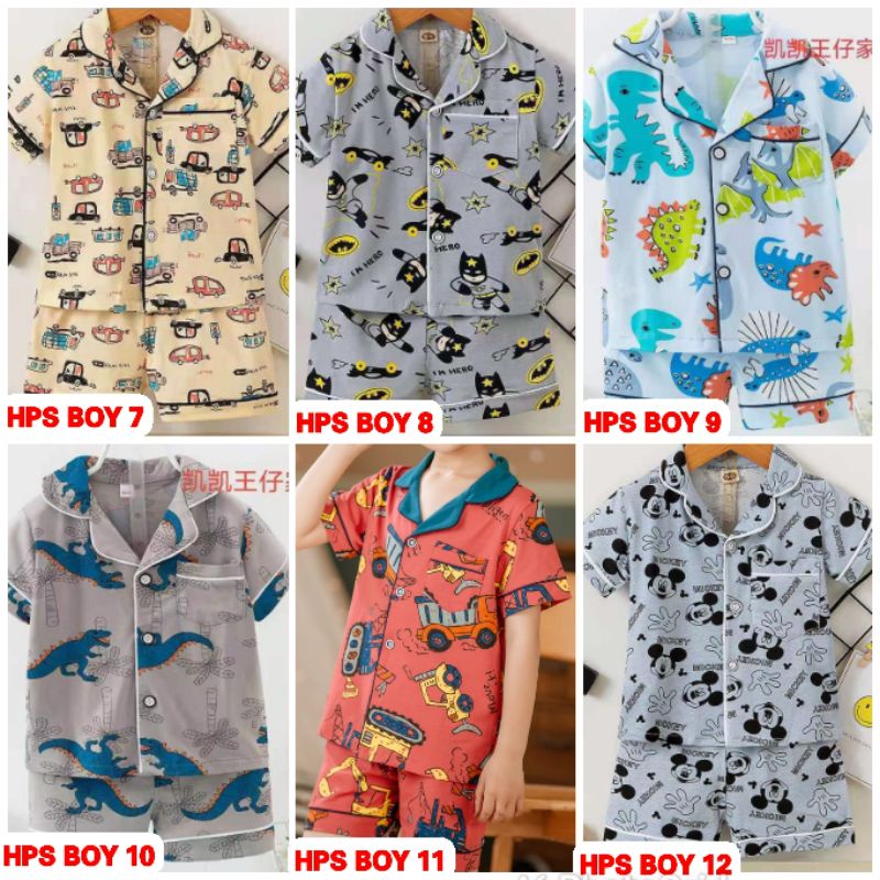 SETELAN BAJU ANAK PIYAMA ANAK IMPORT BAHAN LEMBUT