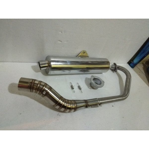 DSA  Knalpot standar Satria Fu Thailand kw buat motor Satria Fu Vixion bison Jupiter MX dll .