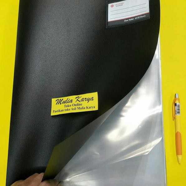 

♬ Clear Holder A3 60 lembar / Document Keeper A3 60 / Map Album A3 ☜
