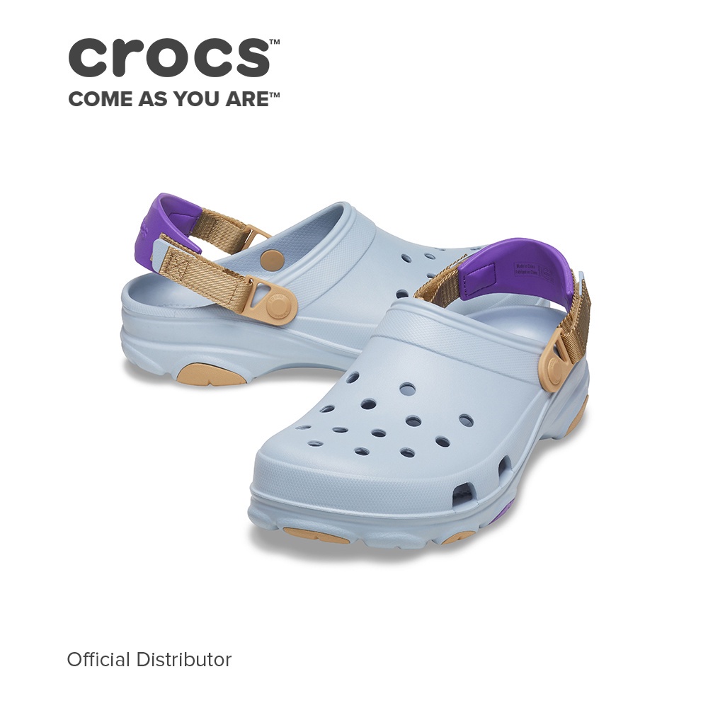 CROCS CLASSIC ALL TERRAIN CLOG SANDAL PRIA / SANDAL ANTI LICIN / ANTI AIR / SANDAL ELEGAN - Blue Gray