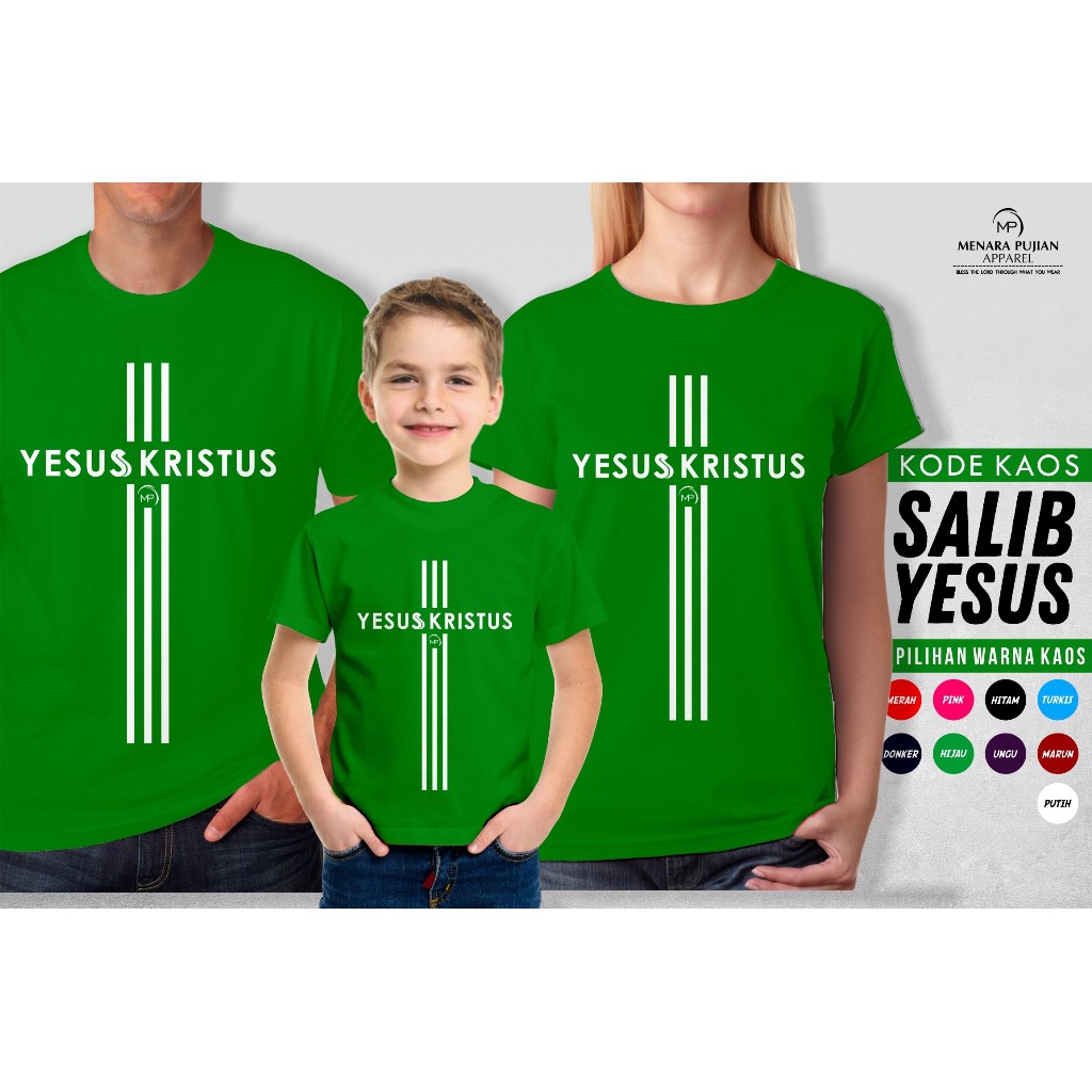 Kaos Salib Yesus 6 Shopee Indonesia