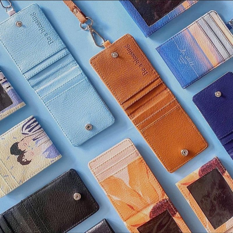 

ID Card Holder Custom Unik Bahan Kulit