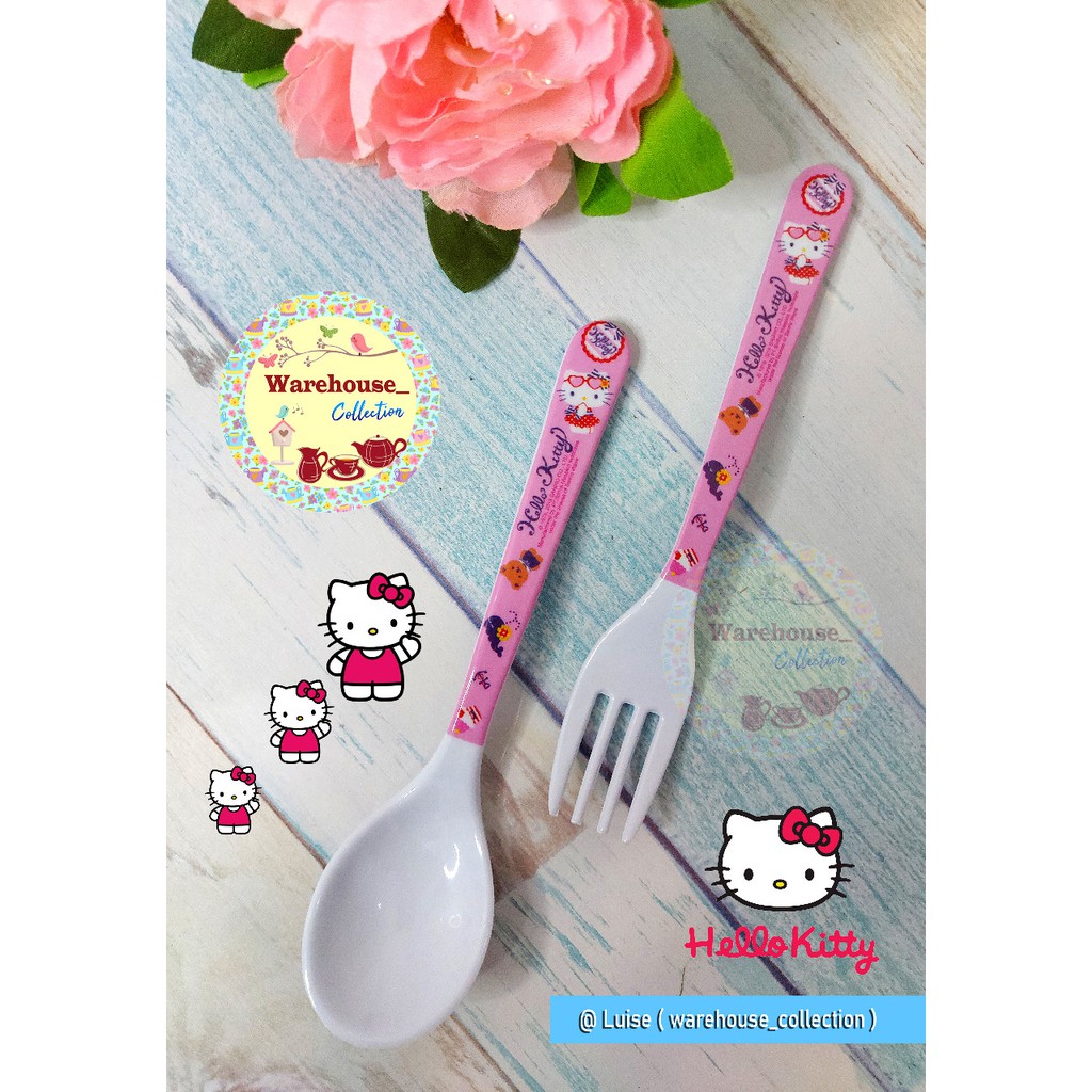 PIRING KECIL/PIRING BESAR/MANGKOK/PIRING MUKA HELLO KITTY SUMMER MARINE-5