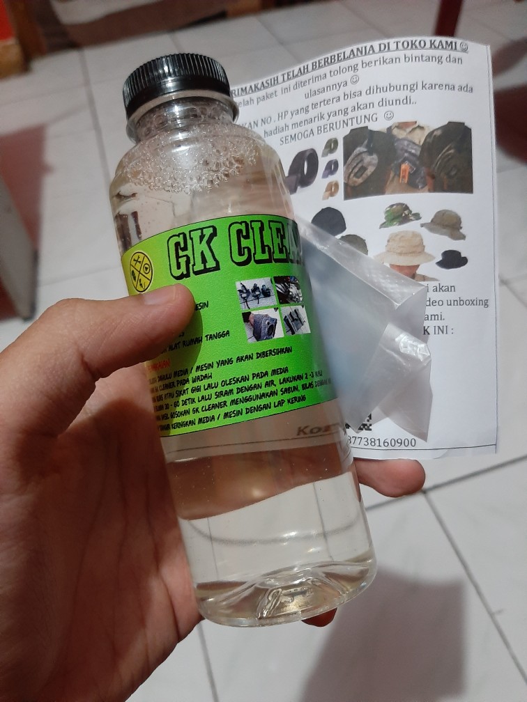 Gk Cleaner Pembersih Kerak Mesin ( 250 Ml )