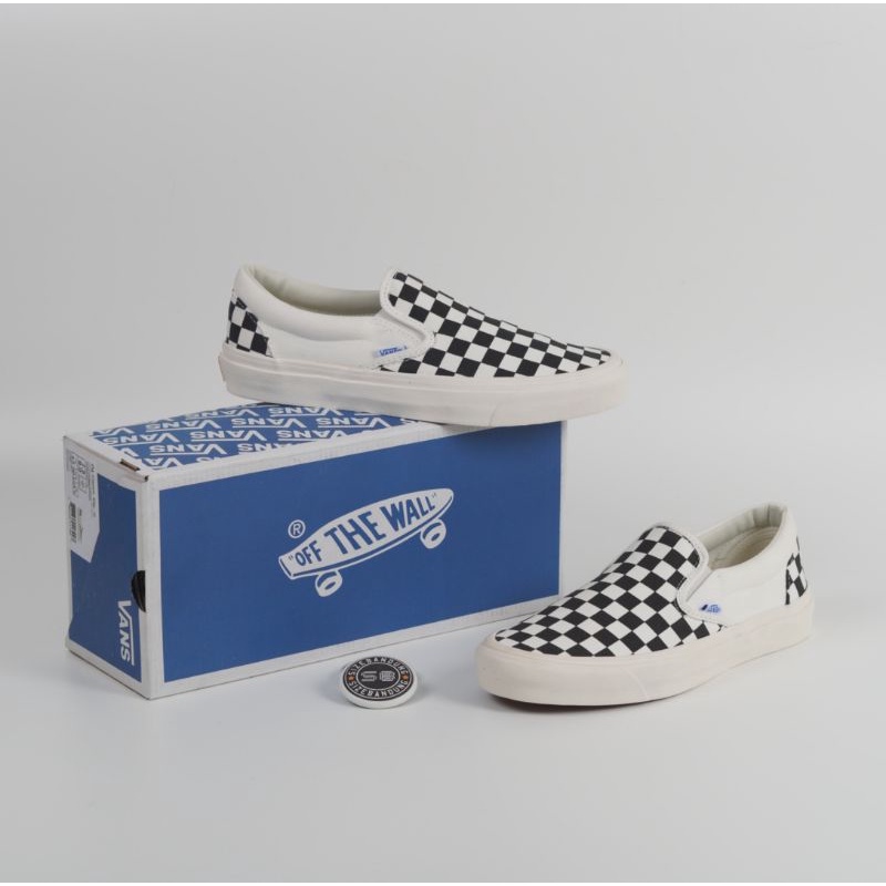 Vans Vault OG Classic Slip On LX Checkerboard