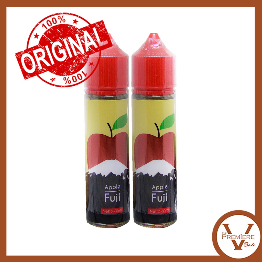 APPLE FUJI FREEBASE LIQUID APPLE FUJI APPLE FUJI LIQUID 60ML AUTHENTIC